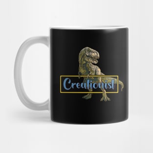 Creationist T-Rex Dinosaur Mug